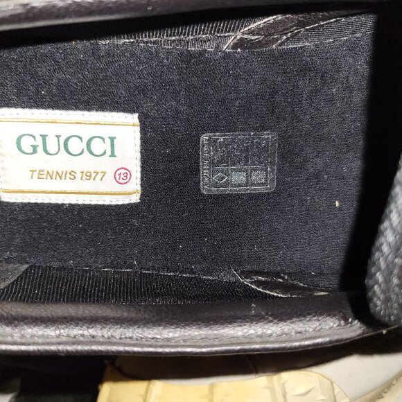 Gucci Men's Slip On Tennis Sneaker Like Shoes New - Picture 8 of 10